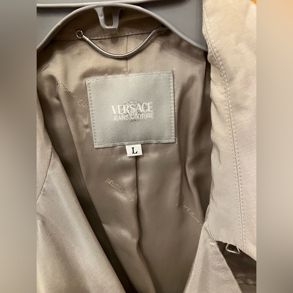 Versace Trench Coat Subtle Branding - Picture 4 of 7